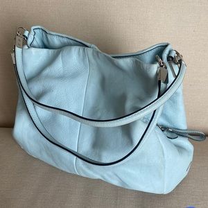 Baby blue Coach bag